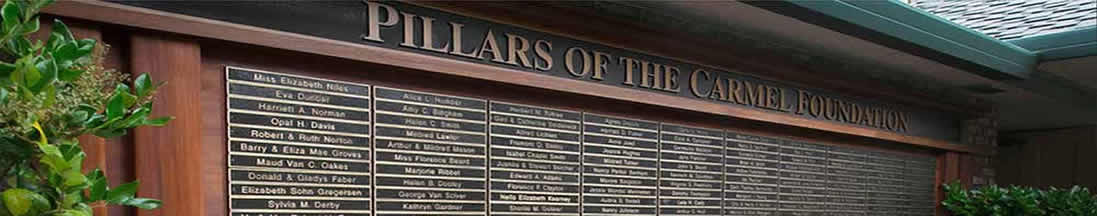 Photo of The Carmel Foundation Pillar Wall